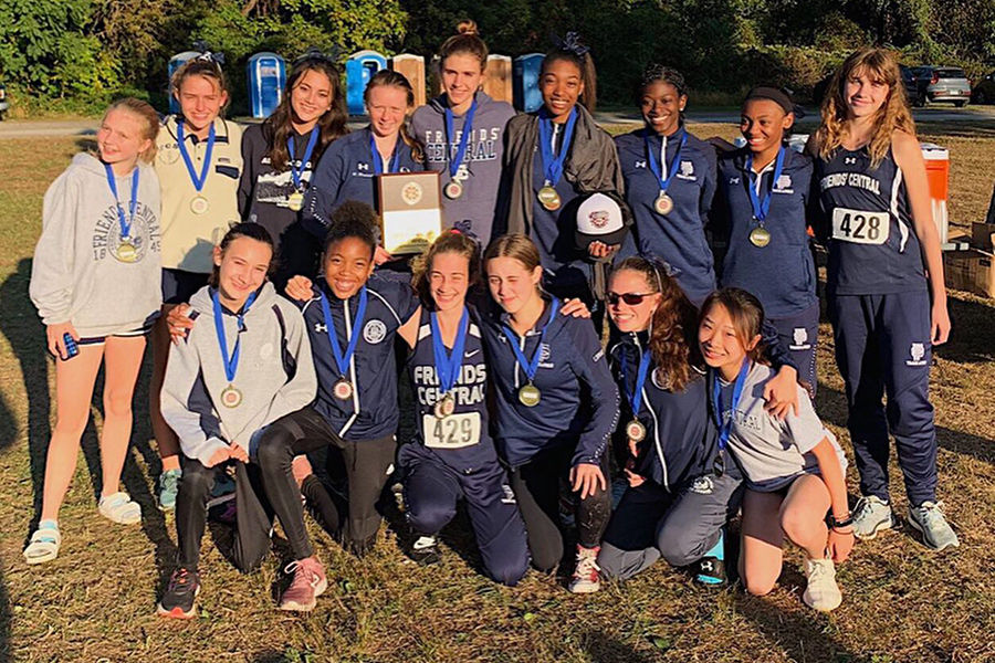 Girls' Cross Country State and FSL Champs!
