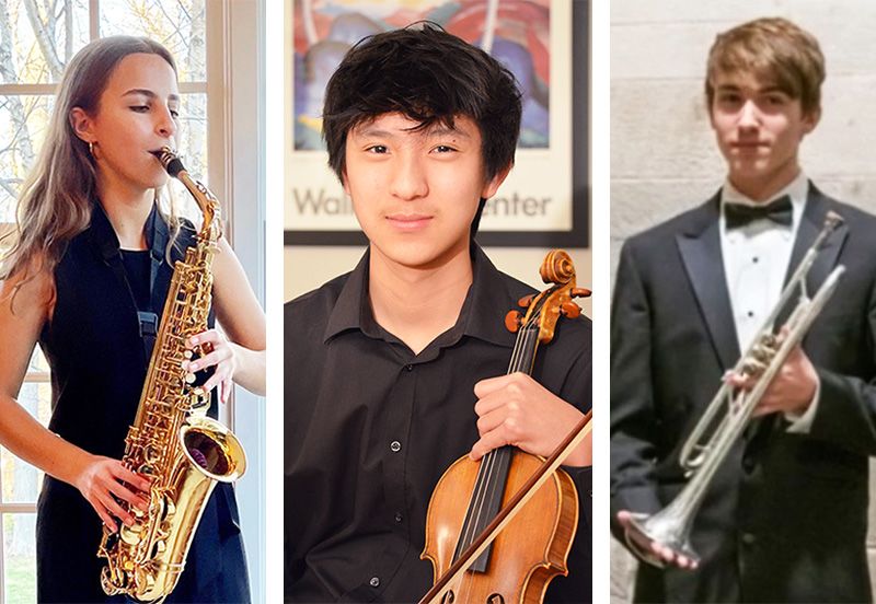Three Friends' Central Students are PMEA District 11 Winners  