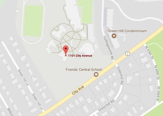 Friends Central Middle/Upper School Map